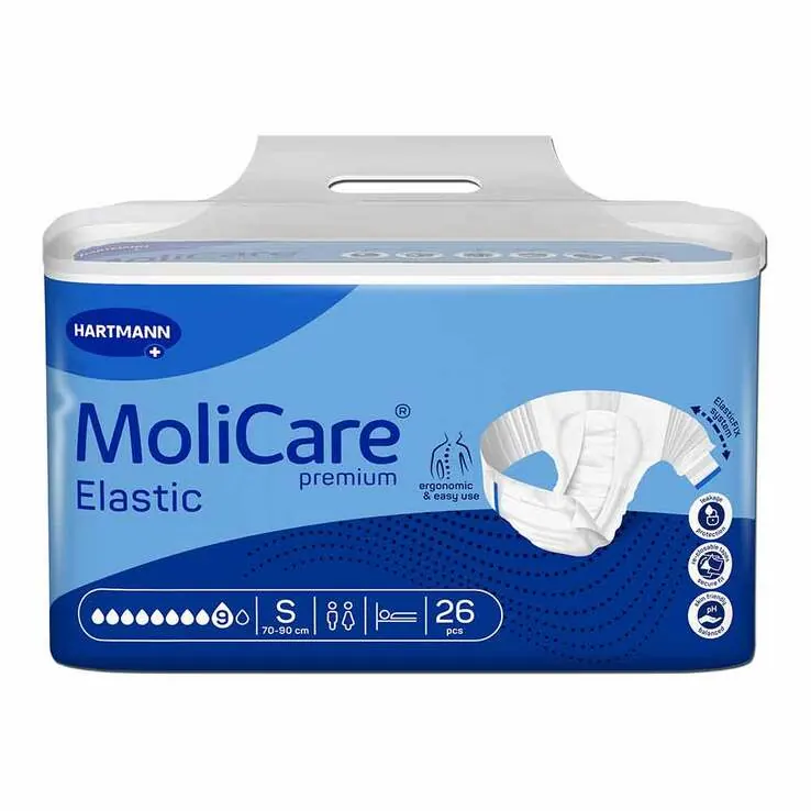 Molicare Premium Elastic Slip 9 Tropfen Größe S, 26 St
