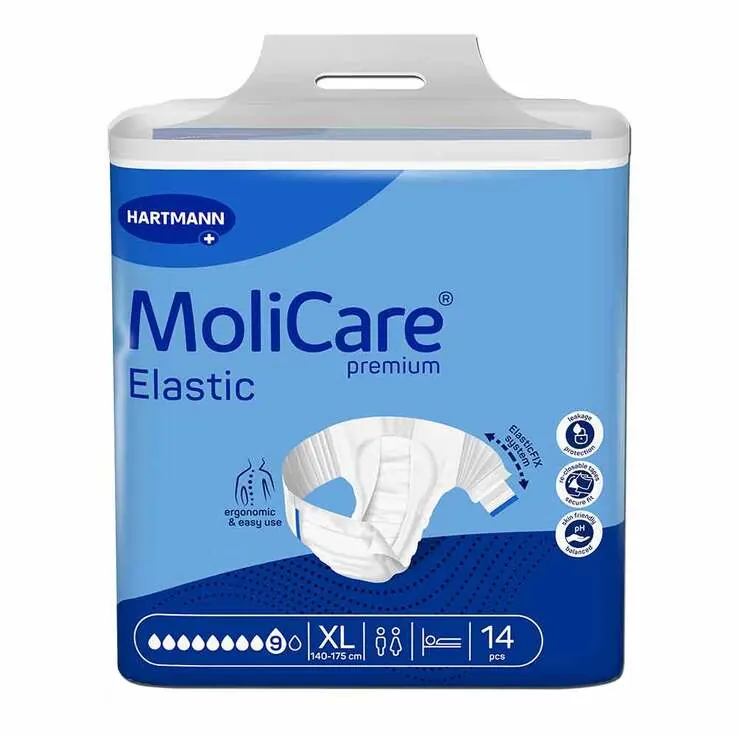 Molicare Premium Elastic Slip 9 Tropfen Größe XL, 14 St