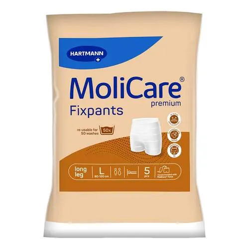 Molicare Premium Fixpants long leg Größe L, 5 St