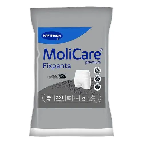 Molicare Premium Fixpants long leg Größe Xxl, 5 St