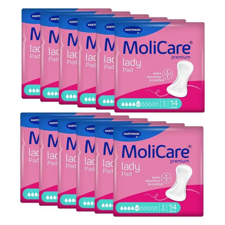 Molicare Premium lady Pad 4,5 Tropfen, 12X14 St