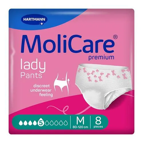 Molicare Premium lady Pants 5 Tropfen M, 8 St