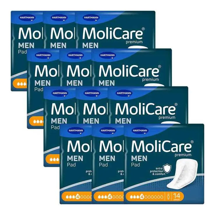 Molicare Premium Men Pad 4 Tropfen, 12X14 St