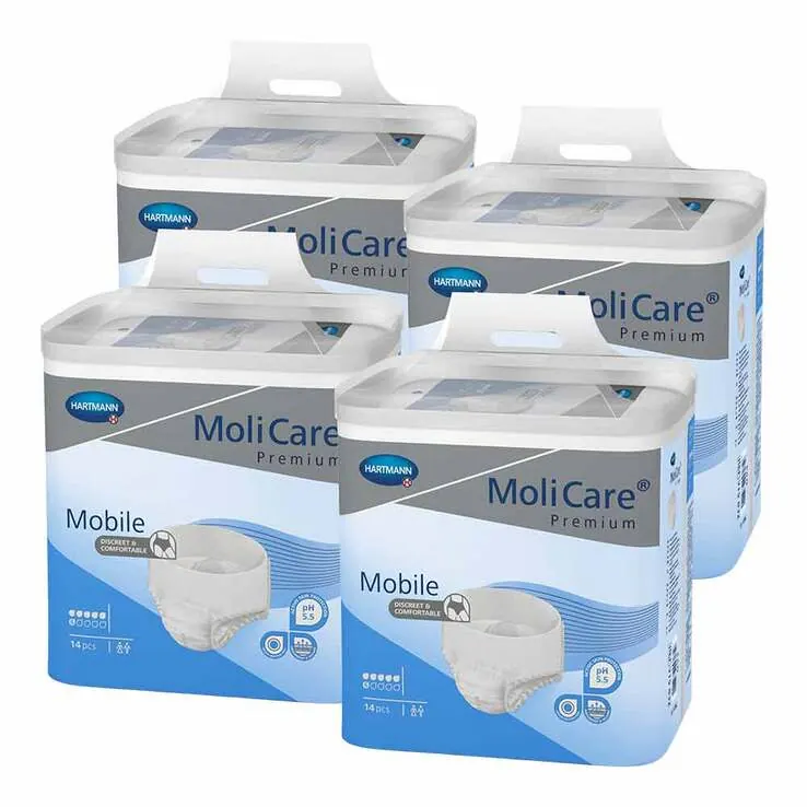 Molicare Premium Mobile 6 Tropfen Größe XL, 4X14 St