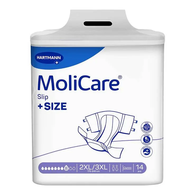 Molicare Slip + Size 8 Tropfen Größe XXL/XXXL, 4X14 St