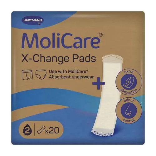 MOLICARE X-Change Pads Absorbent underwear, 20 St