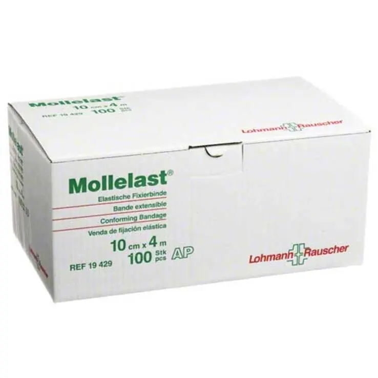 Mollelast 10cmx4m lose weiß, 100 St