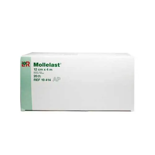 Mollelast Binden 12 cmx4 m weiß, 20 St