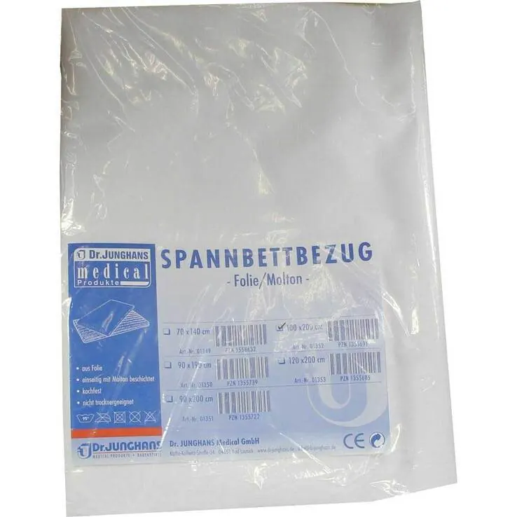 Molton Spannbettbezug 100x20, 1 St