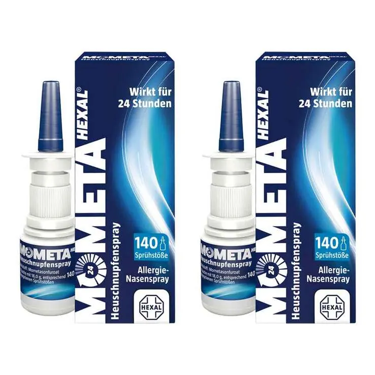 MometaHEXAL Heuschnupfenspray, 2x18 g