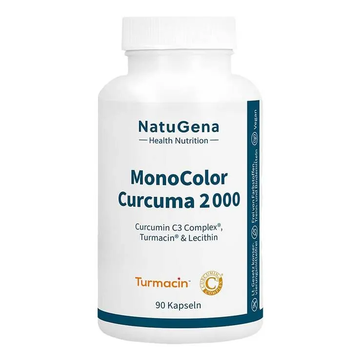 Monocolor Curcuma 2000 Kapseln, 90 St
