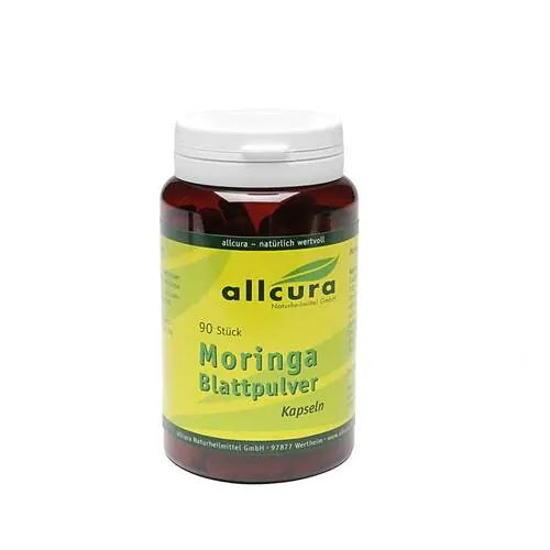 Moringa Blattpulver Kapseln, 90 St