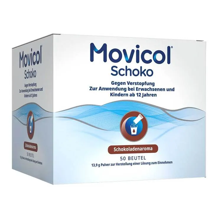 Movicol Schoko Pulver zur Her.e.Lösung zum Einnehmen, 50 St