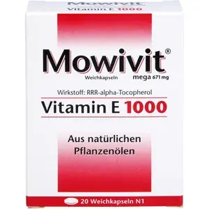 MOWIVITVitaminE1000Kapseln20St
