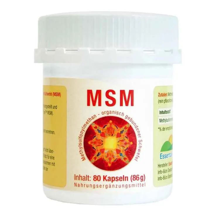 MSM 1000 mg Kapseln, 80 St