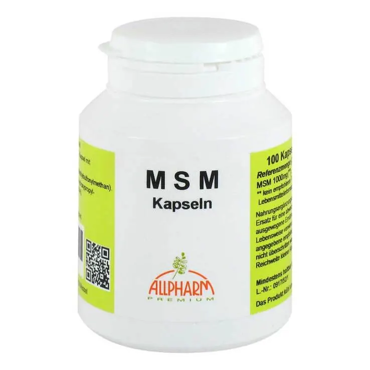 MSM Kapseln 500 mg, 100 St