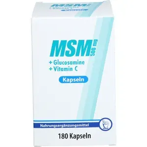 MSM500mg+GlucosamineKapseln180Stück