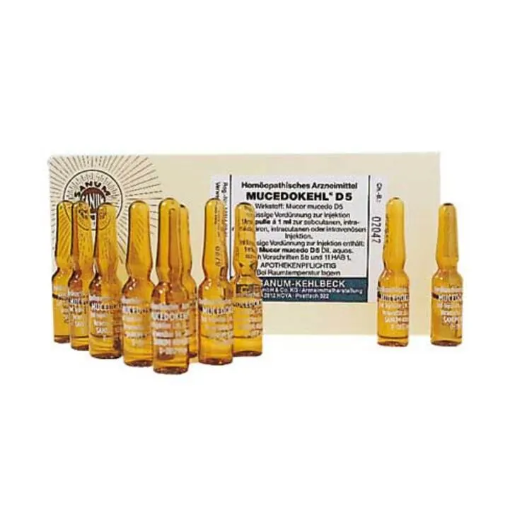 Mucedokehl D 5 Ampullen, 10X1 ml