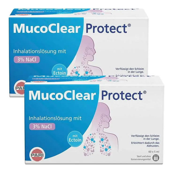 Mucoclear Protect Inhalationslösung, 2x 60x5 ml