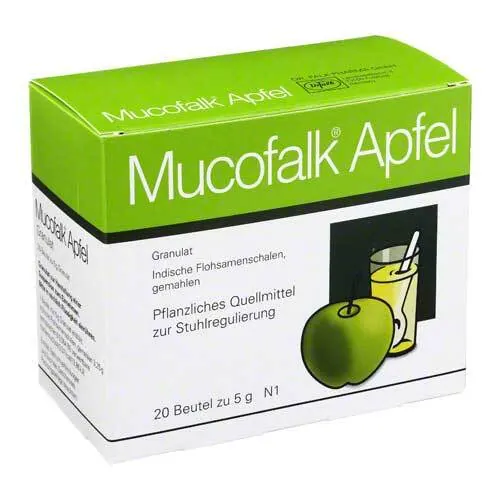 Mucofalk Apfel Granulat zur Herstellung einer Suspension zum Einnehmen Beutel, 20 St