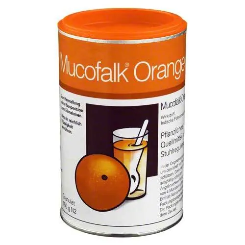 Mucofalk Orange Granulat zur Herstellung einer Suspension zum Einnehmen Dose, 150 g