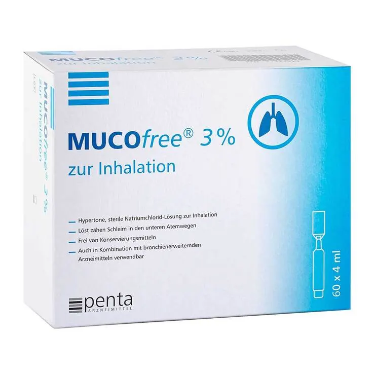 MUCOFREE 3% zur Inhalation, 60X4 ml