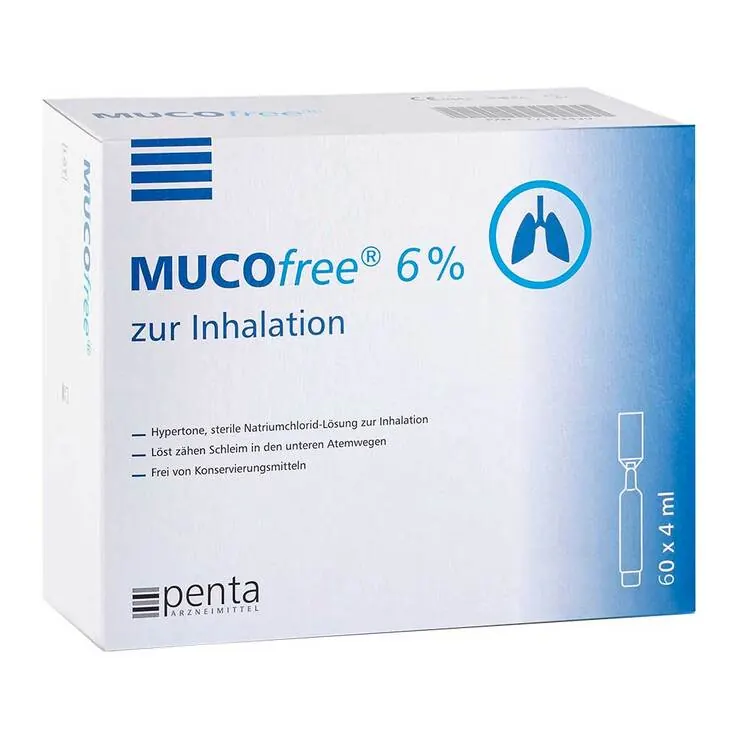 Mucofree 6% zur Inhalation, 60X4 ml