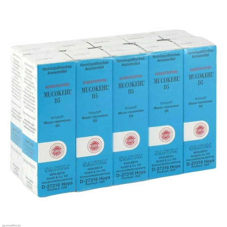Mucokehl Augentropfen D 5, 10X5 ml