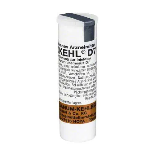 MUCOKEHL D 7 Ampullen, 1X1 ml