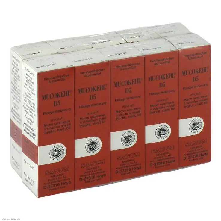 Mucokehl Tropfen D 5, 10X10 ml