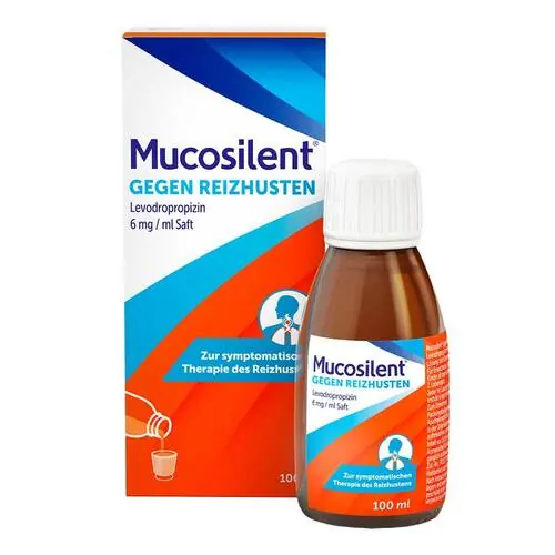Mucosilent gegen Reizhust.Levodropropizin 6mg / ml Saft, 100 ml