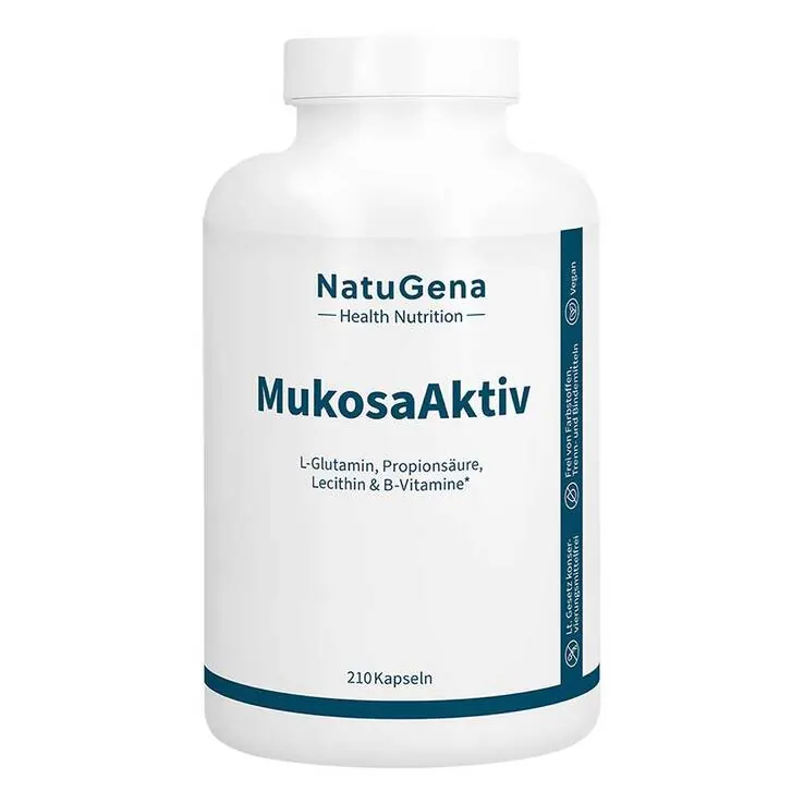 Mukosaaktiv L-Glutamin + Propionsäure Kapseln, 210 St