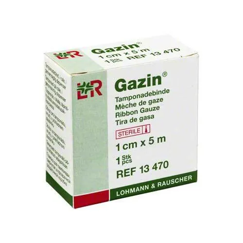 Mullbinden z.Tamponade steril 1 cmx5 m, 1 St