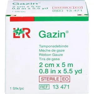 MULLBINDENz.Tamponadesteril2cmx5m1St