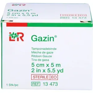 MULLBINDENz.Tamponadesteril5cmx5m1St