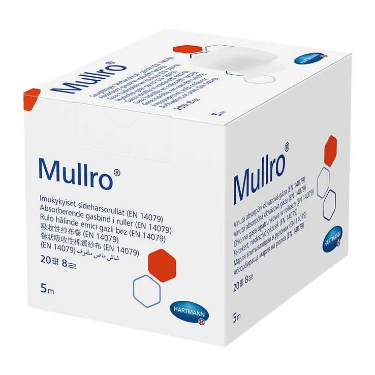 Mullro Verbandmull gerollt 10 cm x 5 m, 1 St