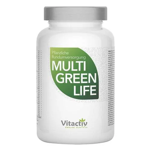 Multi Green Life Vitamine & Mineralien Kapseln, 90 St