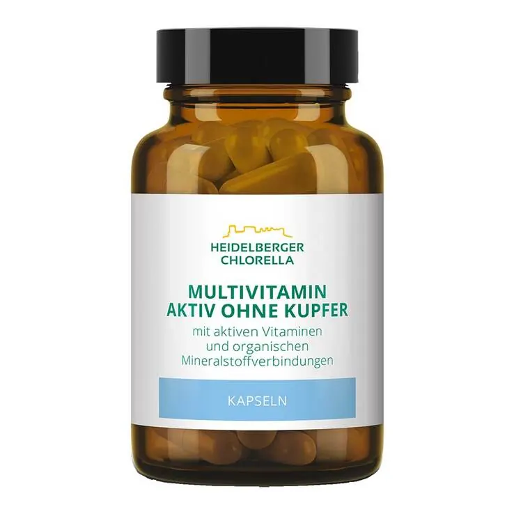 Multivitamin Aktiv ohne Kupfer Kapseln, 60 St