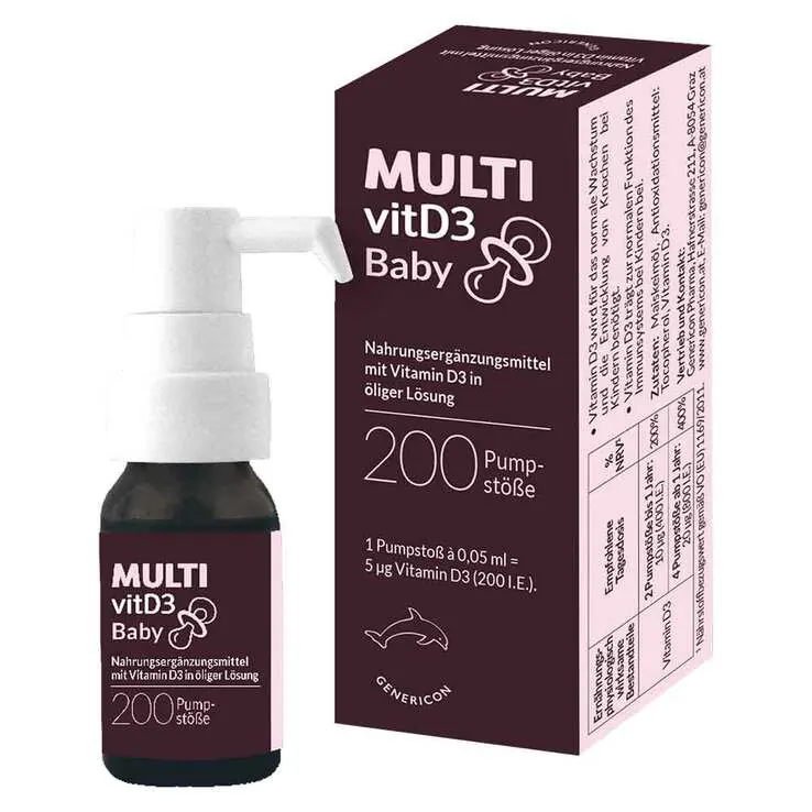 MULTIVITD3 Baby Pumplösung, 10 ml