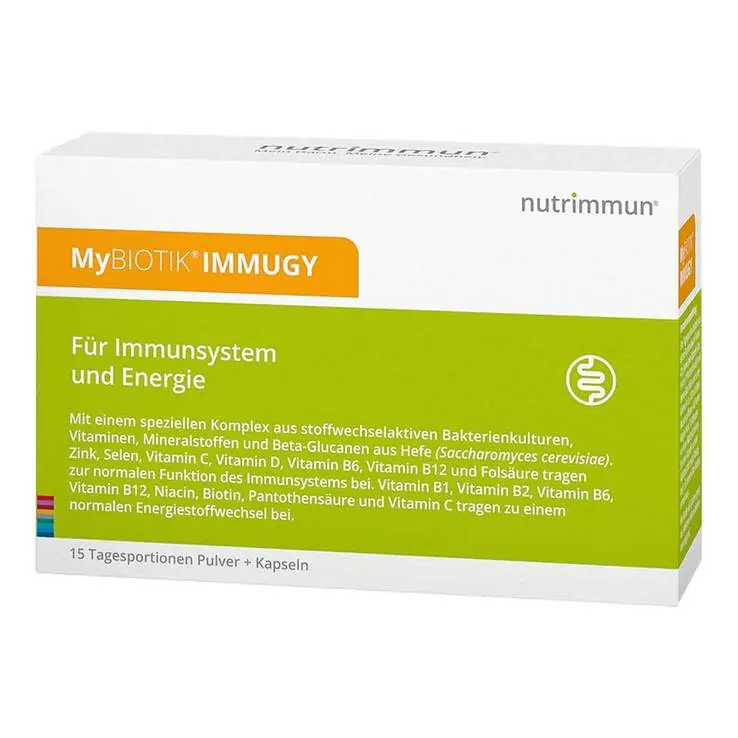 Mybiotik Immugy Kombipackung 15x2 g + 30 Kapseln, 1 St