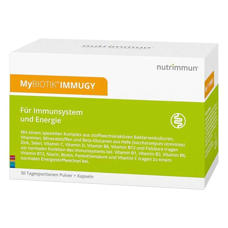 Mybiotik Immugy Kombipackung 30x2 g + 60 Kapseln, 1 P