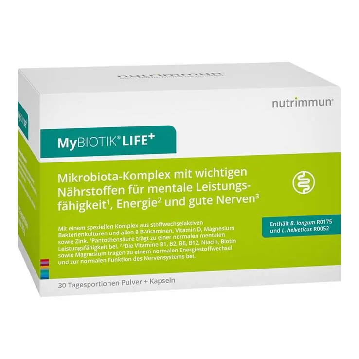 Mybiotik Life + Kombipackung 30x1,5 g Pulver + 60 Kapseln , 1 St