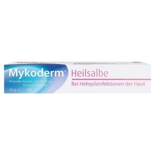 Mykoderm Heilsalbe Nystatin und Zinkoxid, 50 g