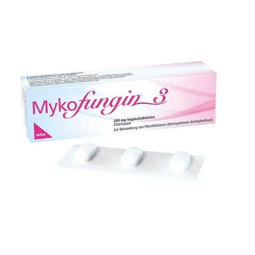 Mykofungin 3 Vaginaltabletten 200 mg, 3 St