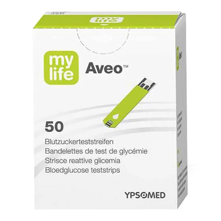 Mylife Aveo Blutzucker Teststreifen, 50 St