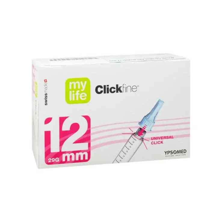 Mylife Clickfine Pen-Nadeln 12 mm 29 G, 100 St