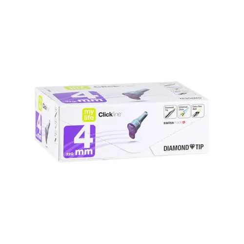 MYLIFE Clickfine Pen-Nadeln 32 G 4 mm, 100 St