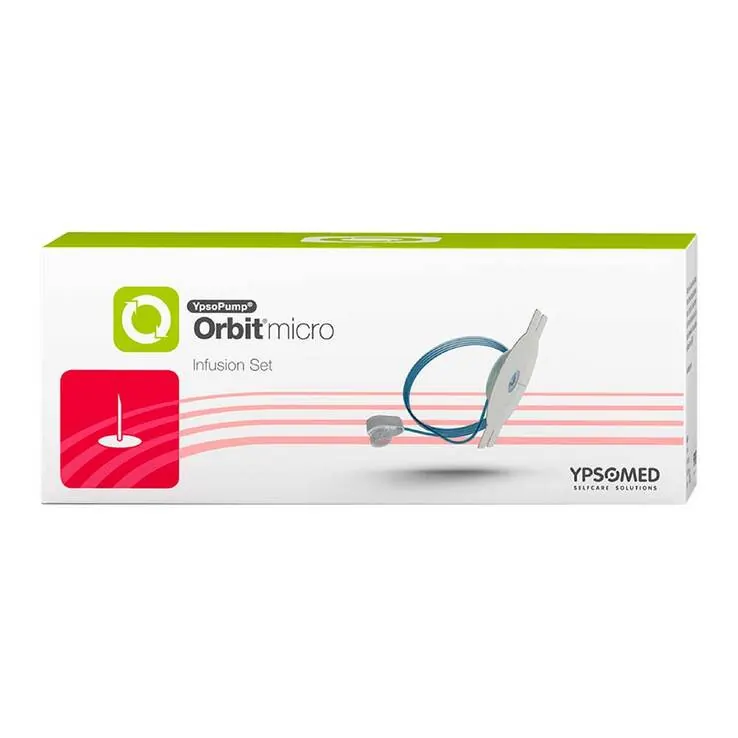 Mylife Ypsopump Orbitmicro 5,5 mm / 80 cm Infusion -Set, 10 St