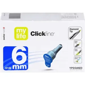 MYLIFEClickfinePen-Nadeln31G6mm100St