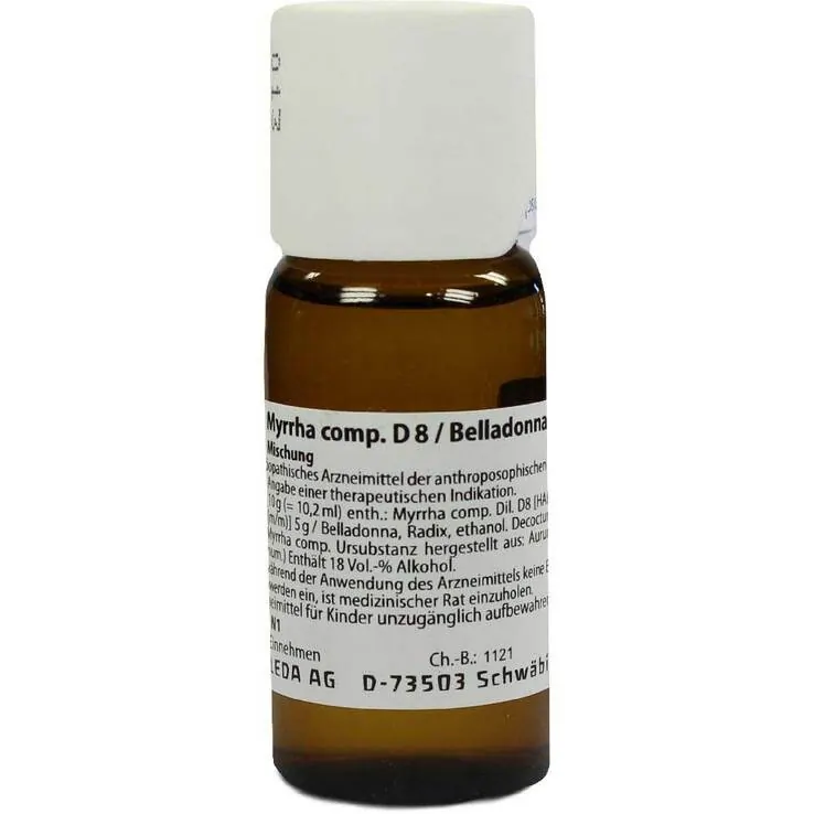 Myrrha comp. D 8 / Belladonna D 10 Dilution, 50 ml
